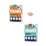 Fenomen Yayıncılık 6. Sınıf A Serisi Matematik ve Türkçe Soru Bankası + Telefon Standı