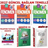 Fenomen Yayıncılık 6.sınıf B-Serisi 2026-2027 Müfredat Türkçe-Matematik-Fen Bilimleri Soru Bankası - 8.9745454565464504E+18