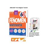 Fenomen Yayıncılık 6. Sınıf Matematik (B) (Bağlam Temelli Sorular Yenilenmiş) Soru Bankası ve Rich Marka Marker 1 Adet Kalem
