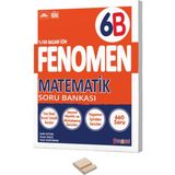Fenomen Yayıncılık 6. Sınıf Matematik (B) Soru Bankası ve Telefon Standı