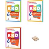 Fenomen Yayıncılık 6. Sınıf Matematik Türkçe ve Fen 3lü Set Haftalık Kazanım Denemeleri + Telefon Standı