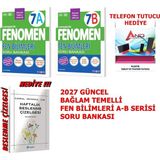 Fenomen Yayıncılık 7.sınıf 2026-2027 Müfredat Fen Bilimleri A ve B Serisi Soru Bankası Set Bağlam Temelli Güncel - 8.7864654656677606E+17