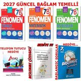 Fenomen Yayıncılık 7.sınıf 2026-2027 Müfredat Türkçe-Matematik-Fen Bilimleri Soru Bankası Set Bağlam Temelli - 8.8444556456446502E+17