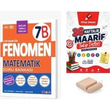 Fenomen Yayıncılık 7.sınıf 7b Matematik Soru Bankası 2027 Maarif Model+Telefon Tutucu+Maarif Defteri