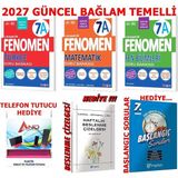 Fenomen Yayıncılık 7.sınıf A-Seri Türkçe-Matematik-Fen Bilimleri Soru Bankası 2026-2027 Müfredat - 464644554456465