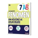 Fenomen Yayıncılık 7. Sınıf Din Kültürü Ve Ahlak Bilgisi Konu Özetli Soru Bankası (A-B)