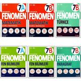 Fenomen Yayıncılık 7. Sınıf Matematik - Fen Bilimleri - Türkçe - Paragraf Soru Bankası 6 Kitap
