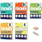 Fenomen Yayıncılık 8.sınıf 8A Türkçe Inkilap Matematik Fen Din Soru Seti Lgs 2027+ÇÖZÜM Ayracı+Tlf Tutucu