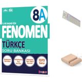 Fenomen Yayıncılık 8.sınıf 8A Türkçe Soru Bankası Lgs 2027+ÇÖZÜM Ayracı+Telefon Tutucu