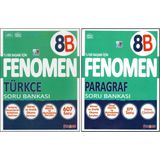 Fenomen Yayıncılık 8. Sınıf 8b Türkçe+Paragraf Soru Bankası 2 Kitap Anlama Becerilerini Geliştiren Metinler