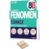 Fenomen Yayıncılık 8. Sınıf B Serisi Türkçe Soru Bankası LGS Hazırlık İçin