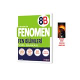 Fenomen Yayıncılık 8.sınıf Fen Bilimleri B Soru Bankası Ahşap Poster Hediyeli
