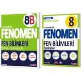 Fenomen Yayıncılık 8. Sınıf Fen Bilimleri B Soru Bankası - Fen Bilimleri 1. Fasikül Mevsimler ve İklim 2'li Set