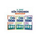 Fenomen Yayıncılık 8. Sınıf Fenomen Kök Soru Bankası Seti 3 Kitap Matematik - Fen - Türkçe