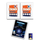 Fenomen Yayıncılık 8.Sınıf Kafa Dengi Challenger Türkçe+ Fenomen Matematik B+ Matematik A Soru Bankası + Tüm Dersler De