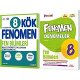Fenomen Yayıncılık 8. Sınıf Kök Fen Bilimleri Soru Bankası - Fen Bilimleri Denemeleri 2'li Set