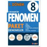 Fenomen Yayıncılık 8. Sınıf LGS 1. Dönem Paket Denemeleri 5 Deneme Tüm Dersler İçin