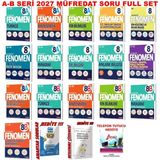 Fenomen Yayıncılık 8.sınıf Lgs 2027 Müfredat A-B Seri Soru Bankası Full Set - 445456464684884