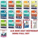 Fenomen Yayıncılık 8.sınıf Lgs 2027 Müfredat A-B Seri Soru Bankası Mega Set Fenomen - 44546564654688484