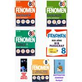 Fenomen Yayıncılık 8.sınıf Mat B+Fen B+Türkçe B+Inkılap ve Her Güne Bir Paragraf Soru Bankası Motivasyon Ajandası Hediyeli 2032