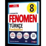 FENOMEN YAYINCILIK 8. Sınıf Türkçe Fasikül Seti (1-2-3-4-5-6-7-8. Sayılar)