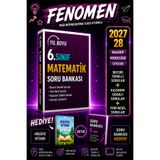 Fenomen Yayıncılık Ders arkadaşım 6 sınıf matematik yıl boyu soru bankası yargı