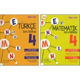 Fenomen Yayıncılık Fenomen 4. Sınıf Türkçe+Matematik Soru Bankası Seti (2 Kitap) Yeni Nesil Sorularla