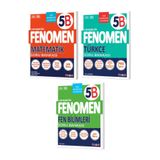 Fenomen Yayıncılık FENOMEN 5 FEN BİLİMLERİ (B) + TÜRKÇE (B) + MATEMATİK (B) SORU BANKASI 3 LÜ SET YENİ ÜRÜN