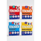 Fenomen Yayıncılık FENOMEN 5.Sınıf 5B Türkçe + 5B Matematik 5AB Din Kültürü + 5AB Sosyal (4'lü SET) 2026 GÜNCEL BASIM