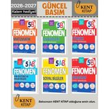 Fenomen Yayıncılık Fenomen 5. Sınıf B Seti (Matematik - Fen - Türkçe - Paragraf - Sosyal - Din) 2026-2027 Müfredatına Uygun Kurmay Yayınları 6'lı Soru Bankası Seti - Kitapbeya