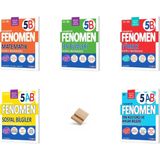Fenomen Yayıncılık Fenomen 5. Sınıf Maarif B Serisi Matematik Fen Türkçe Sosyal ve Paragraf 5li Set Soru Bankası + Telefon Standı