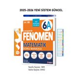 Fenomen Yayıncılık Fenomen 6. Sınıf 6 Matematik A Soru Bankası+Tükenmez Kalem+Sezgistore Cetvel-Ayraç