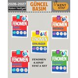 Fenomen Yayıncılık Fenomen 6. Sınıf A Seti (Matematik - Fen - Türkçe - Paragraf - Sosyal Bilgiler) 2026-2027 Müfredatına Uygun Kurmay Yayınları 5'li Soru Bankası Seti
