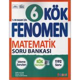 Fenomen Yayıncılık Fenomen 6.sınıf Kök Matematik Soru Bankası Ciltli Video Çözümlü Akıllı Tahta Uyumlu