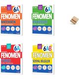 Fenomen Yayıncılık Fenomen 6. Sınıf Maarif 6A Mat Fen Türkçe ve 6AB Sosyal 4lü Set Soru Bankası + Telefon Standı