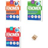 Fenomen Yayıncılık Fenomen 6. Sınıf Maarif 6A Matematik Fen Bilimleri ve Türkçe 3lü Set Soru Bankası + Telefon Standı