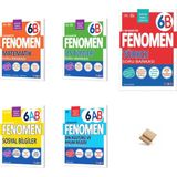 Fenomen Yayıncılık Fenomen 6. Sınıf Maarif 6b Matematik Fen Türkçe Sosyal ve Din 5li Set Soru Bankası + Telefon Standı