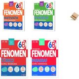 Fenomen Yayıncılık Fenomen 6. Sınıf Maarif 6b Serisi Matematik Fen Türkçe ve Paragraf 4lü Set Soru Bankası + Telefon Standı