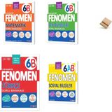 Fenomen Yayıncılık Fenomen 6. Sınıf Maarif B Serisi Matematik Fen Türkçe ve Sosyal 4lü Soru Bankası + Telefon Standı