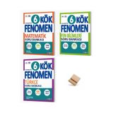 Fenomen Yayıncılık Fenomen 6. Sınıf Maarif Kök Serisi Matematik Fen ve Türkçe 3lü Set Soru Bankası + Telefon Standı