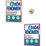 Fenomen Yayıncılık Fenomen 6. Sınıf Maarif Kök Serisi Matematik ve Türkçe Soru Bankası + Telefon Standı