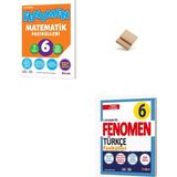 Fenomen Yayıncılık Fenomen 6. Sınıf Maarif Matematik ve Türkçe Soru Bankası + Telefon Standı
