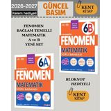 Fenomen Yayıncılık Fenomen 6. Sınıf Matematik A Serisi ve B Serisi 2026-2027 Müfredatına Uygun Kurmay Yayınları 2'li Matematik Soru Bankası Seti - kitap