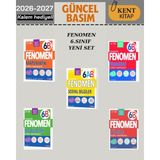 Fenomen Yayıncılık Fenomen 6. Sınıf Tüm Dersler Seti (Matematik - Fen Bilimleri - Türkçe - Paragraf - Sosyal Bilgiler) 2026-2027 Müfredatına Uygun Kurmay Yayınları 5'li Soru Bankası Seti