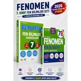 Fenomen Yayıncılık Fenomen 7.sınıf Fen Bilimleri Fasikülleri ve 7b Soru Bankası Seti 2 Kitap 2026 Güncel Basım