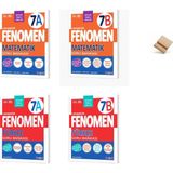 Fenomen Yayıncılık Fenomen 7. Sınıf Maarif 7A + 7b Matematik ve Türkçe 4lü Set Soru Bankası + Telefon Standı