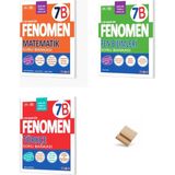 Fenomen Yayıncılık Fenomen 7. Sınıf Maarif 7b Matematik Fen Bilimleri ve Türkçe 3lü Set Soru Bankası + Telefon Standı