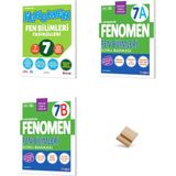 Fenomen Yayıncılık Fenomen 7. Sınıf Maarif Fen Bilimleri Fasikül 7A ve 7b 3lü Set Soru Bankası + Telefon Standı
