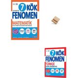 Fenomen Yayıncılık Fenomen 7. Sınıf Maarif Matematik ve Türkçe Kök Soru Bankası + Telefon Standı