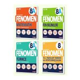 Fenomen Yayıncılık Fenomen 8. Sınıf 4'lü Set 2025 (MatematikA, FenA, Türkçe, İnkılap Tarihi ve Atatürkçülük)